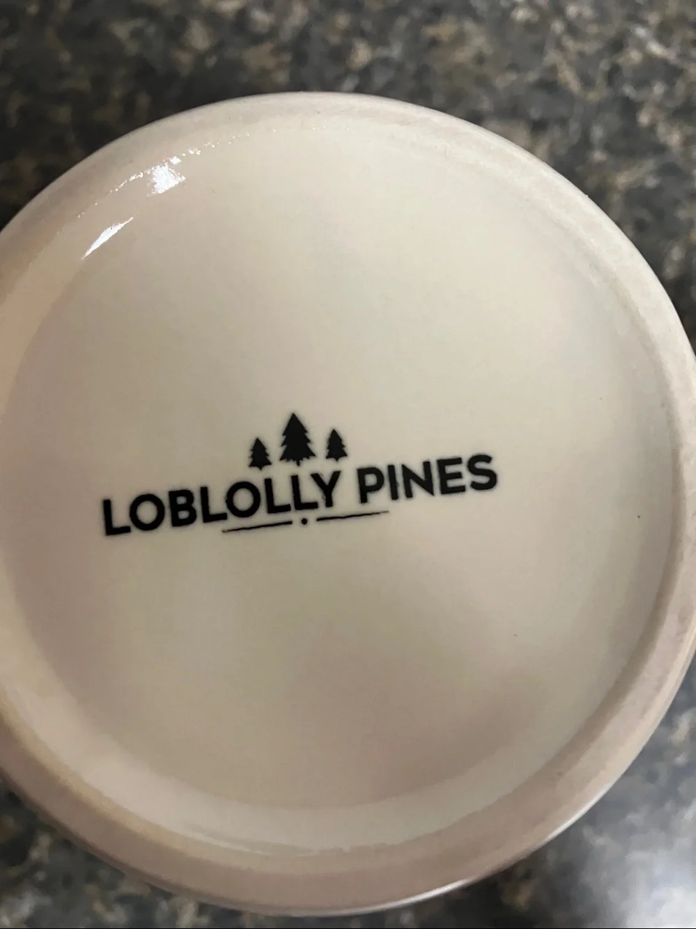 Nwot Loblolly pines coffee mug tea cup “SHINE”